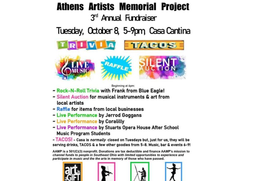 Athens artists memorial project fundraiser